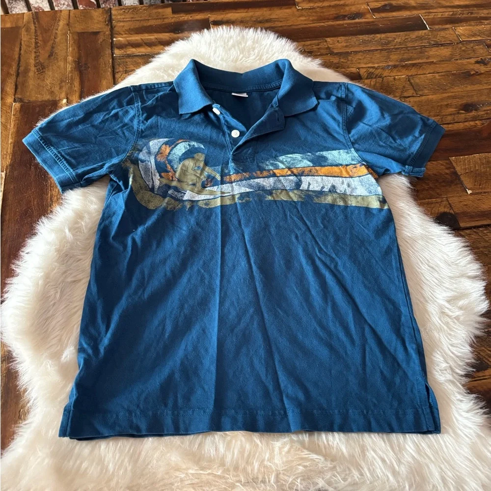 Gymboree Blue Kids Shirt with Graphic